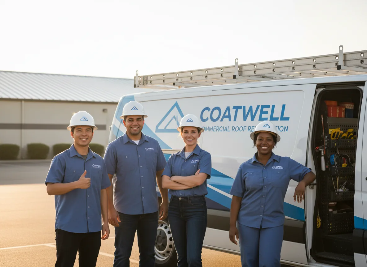 Commercial roof coating company in Bell City, LA